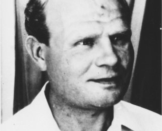 Heinz Schmidt, born on October 26, 1919 in Berlin, shot dead on August 29, 1966 in the Berlin border waters (date of photo not known)