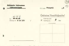 Bericht der DDR-Grenztruppen über die Erschießung von Paul Stretz, 29. April 1966
