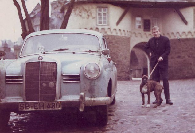 Siegfried Krug, shot dead at the Berlin Wall: Personal photo: ca. 1964