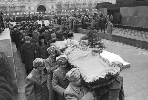 Funeral of Konstantin Chernenko in Moskow, March 1985