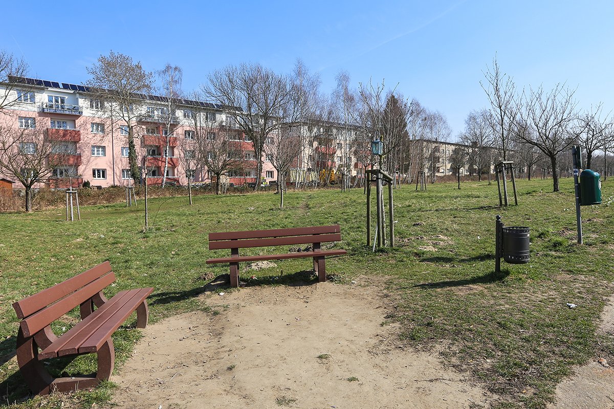 Teltow-Seehof Zwischen Teltow-Seehof und Lichterfelde-Süd, Ostpreußendamm / Philipp-Müller-Allee (heute Lichterfelder Allee