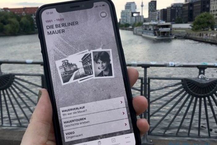 App Die Berliner Mauer App "Die Berliner Mauer"
