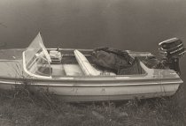 Four bullet holes: Hermann Döbler’s boat, June 15, 1965 Four bullet holes: Hermann Döbler’s boat, June 15, 1965