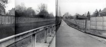 Marienetta Jirkowsky, shot dead at the Berlin Wall: Panoramic photo of the escape site between Hohen Neuendorf and Berlin-Reinickendorf [MfS photo: Nov. 22, 1980]