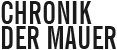 Logo: Chronik der Mauer