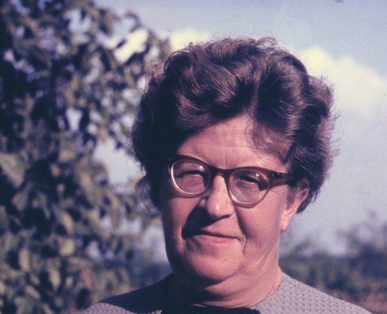 Erna Kelm: geboren am 21. Juli 1908 in Frankfurt (Oder), ertrunken am 11. Juni 1962 bei einem Fluchtversuch in der Havel zwischen Potsdam und Berlin-Wannsee (Aufnahme Mitte 1962)