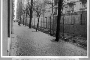 Heinz Jercha, erschossen an der Berliner Mauer: Mauer in der Heidelberger Straße zwischen Berlin-Treptow und Berlin-Neukölln, 27. März 1962