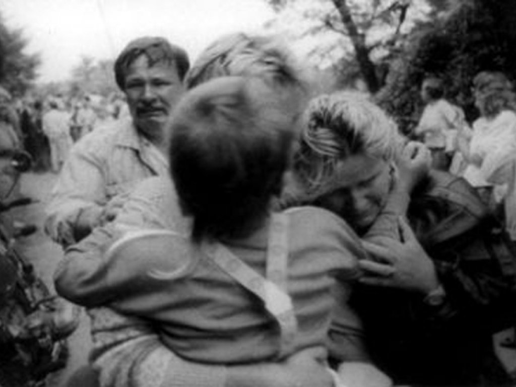 Arrival in Austria: unbounded joy at being liberated