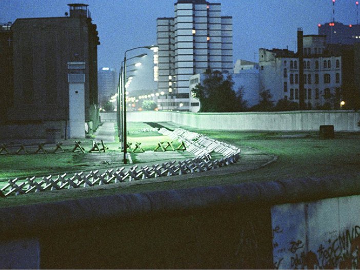 Mauer am Potsdamer Platz; Aufnahme 1982