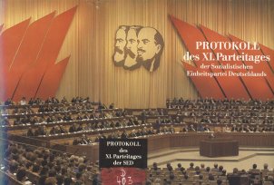 10th SED Party Conference 1986