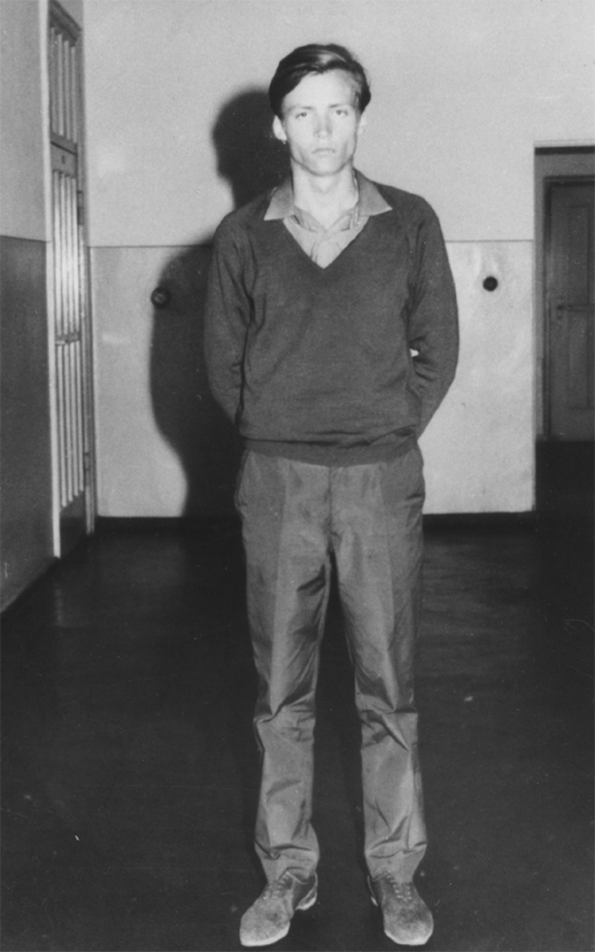 Bernd Lehmann: born on July 31, 1949, drowned in the Berlin border waters on May 28, 1968 while trying to escape (date of photo not known)