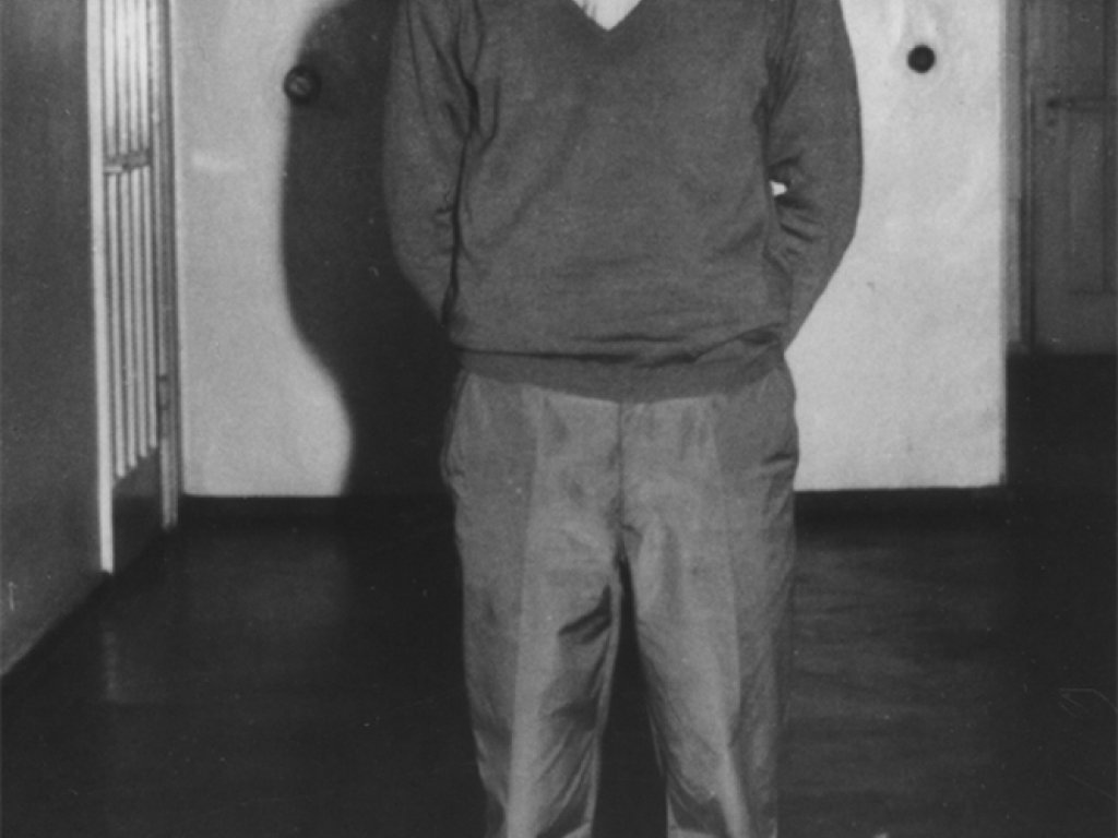 Bernd Lehmann: born on July 31, 1949, drowned in the Berlin border waters on May 28, 1968 while trying to escape (date of photo not known)