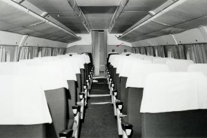 Christel and Eckhard Wehage, suicide following failed escape attempt at Berlin-Schönefeld airport: MfS crime site photo showing Christel and Eckhard Wehage’s seats on plane (Numbers 1 and 2) [March 10, 1970]