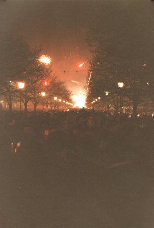 New Year’s Eve 1989: Unter den Linden