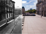 Am Reichstagsgebäude, Ostseite, Blick vom Süden