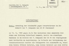 MfS-Meldung über den Fluchtversuch von Walter Kittel und Eberhardt K., 18. Oktober 1965