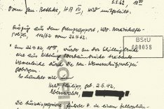 Philipp Held: MfS-Aktennotiz, 5. Mai 1962