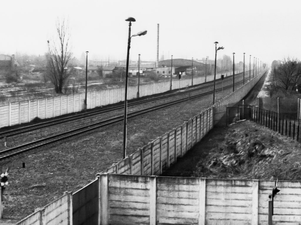 Grenzübergangsstelle Staaken/Eisenbahn, Aufnahme 1980er Jahre