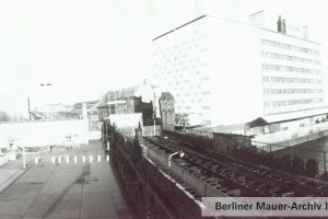 Die Oberbaumbrückein den 1980er Jahren
