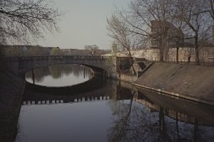 Lohmühlenbrücke und Kiehlufer