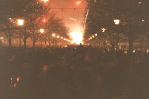 Silvester 1989: Unter den Linden