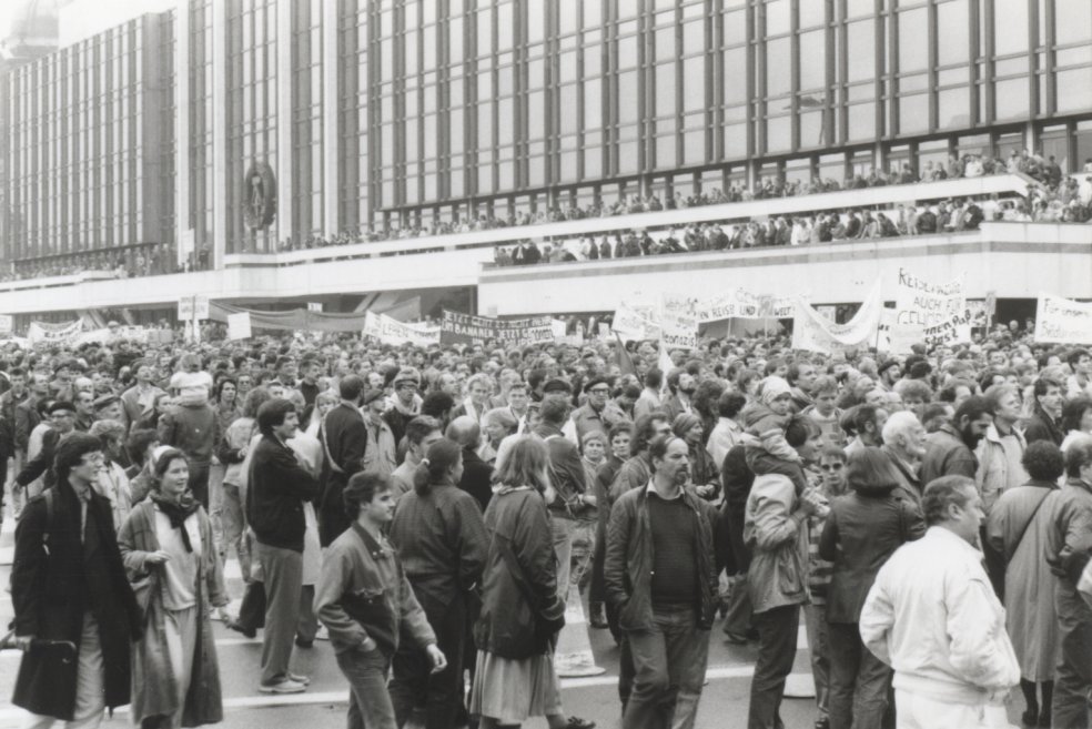 Kundgebung in Ost-Berlin, 4. November 1989