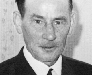 Johannes Sprenger: geboren am 3. Dezember 1905, erschossen am 10. Mai 1974 an der Berliner Mauer (Aufnahme 1970)
