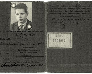 Christian Peter Friese, erschossen an der Berliner Mauer: Führerschein, 31. Januar 1964