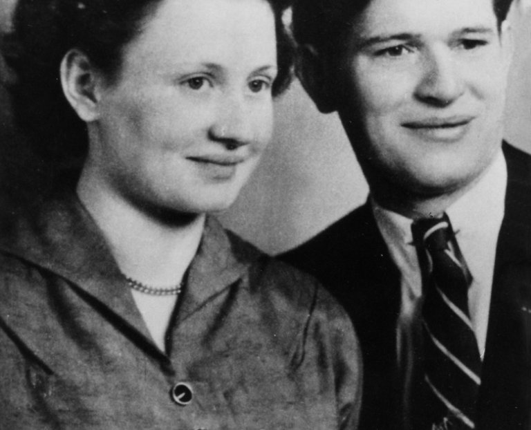 Hochzeitsfoto von Eduard Wroblewski, Aufnahme Mai 1956