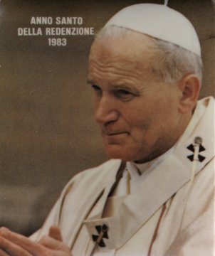 Pope John Paul II: The new pope is marketed like no other Vicar of Christ before him (picture of Pope John Paul II on an ashtray)