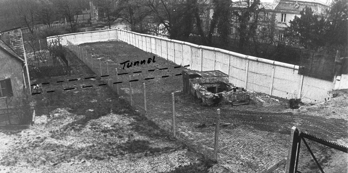 Dug 19 meters underground: Successful tunnel escape from Klein Glienicke to Berlin-Zehlendorf