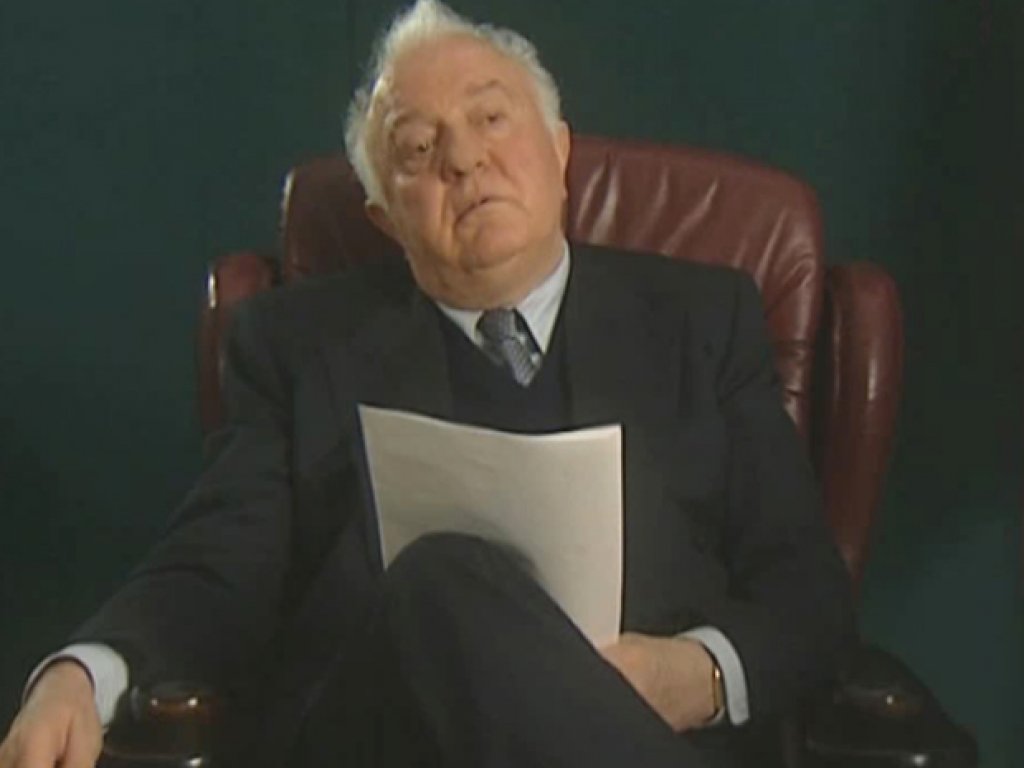 Eduard Schewardnadse, sowjetischer Außenminister