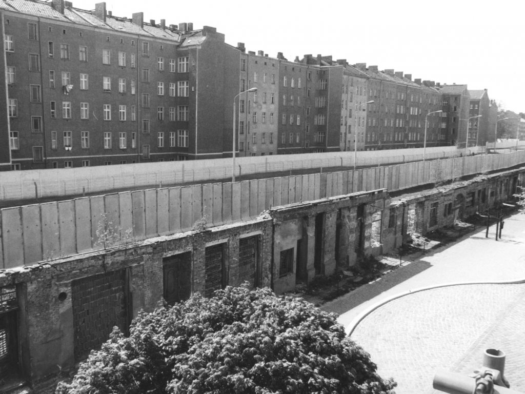 Mauer an der Bernauer Straße, 7. Juli 1980