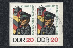 Sonderbriefmarke zum 40. Jahrestag der DDR-Grenztruppen