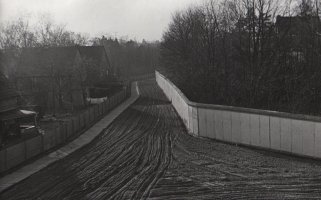 Der "Entenschnabel" zwischen Frohnau und Glienicke-Nordbahn, Aufnahme 1980er Jahre