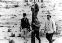 Dieter Beilig, erschossen im Berliner Grenzgebiet: Protestaktion nach dem Tod von Peter Fechter, 17. August 1962
