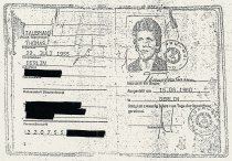 Thomas Taubmann, tödlich verunglückt an der Berliner Mauer: Personalausweis