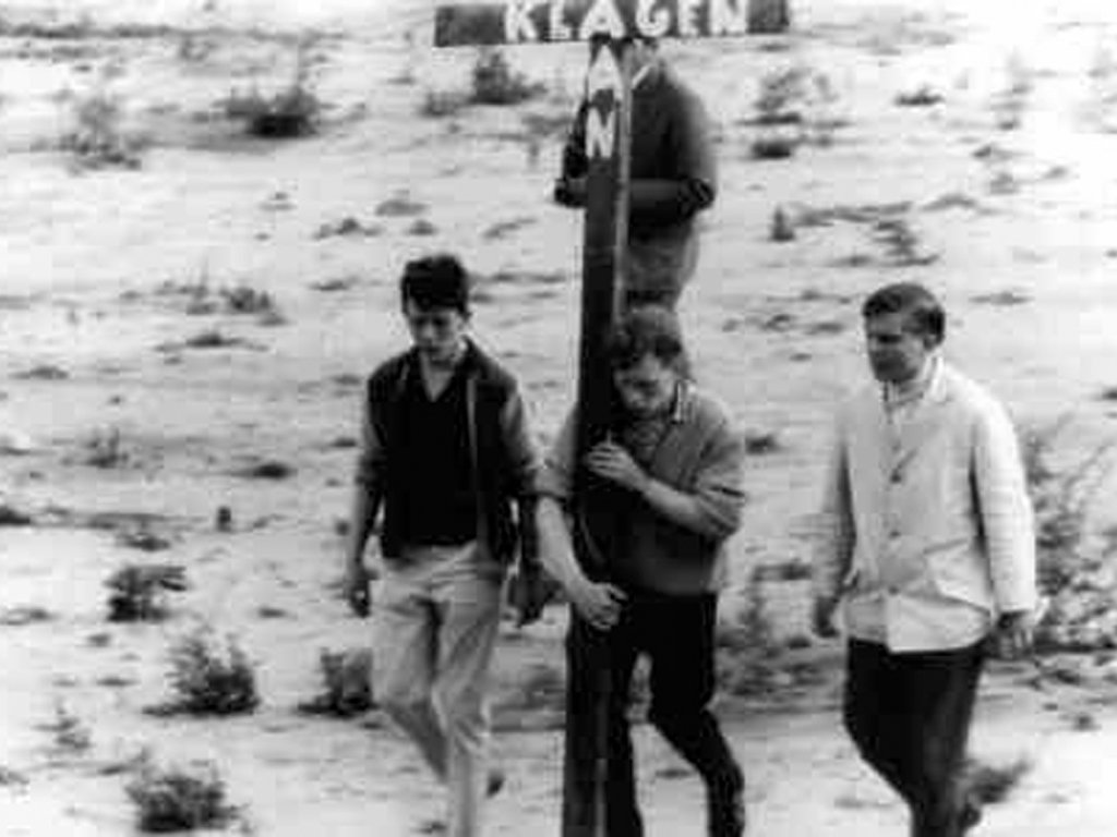 Dieter Beilig, shot dead in the Berlin border territory: Demonstration after Peter Fechter’s death (photo: Aug. 17, 1962)