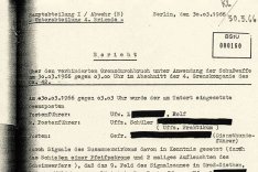 MfS-Bericht über den Fluchtversuch von Eberhard Schulz, 30. März 1966