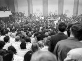 Diskussionsveranstaltung an der Technischen Universität in Berlin am 15. April 1968