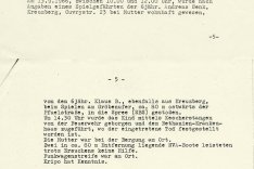 Andreas Senk: Ereignismeldung der West-Berliner Polizei, 14. September 1966