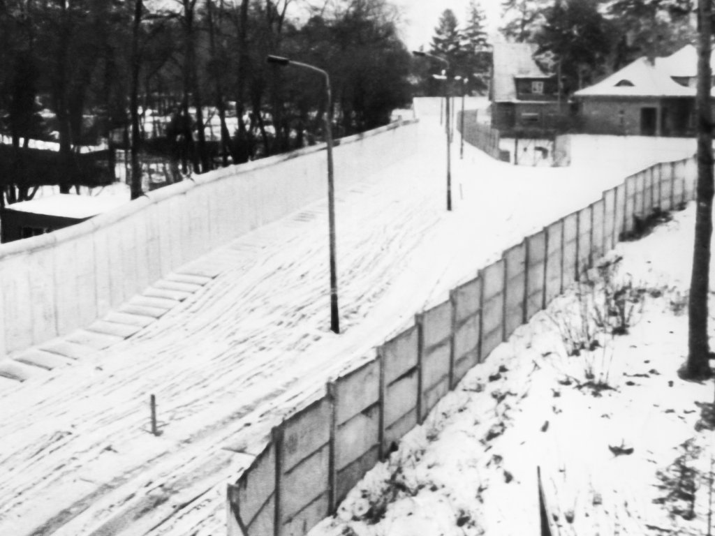 Zwischen Kohlhasenbrück und Potsdam-Babelsberg, Nähe Stubenrauchstraße am Griebnitzsee, Aufnahme 1980er Jahre