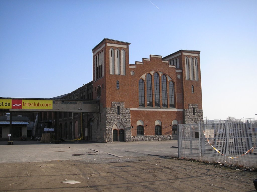 Postbahnhof am Ostbahnhof, März 2006