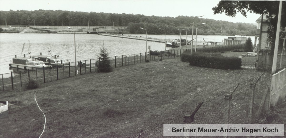 Wasser-Grenzübergang Nedlitz