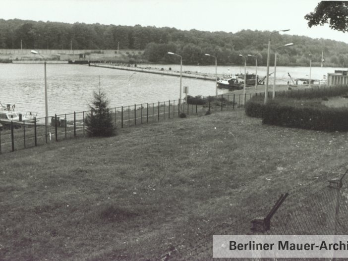 Wasser-Grenzübergang Nedlitz