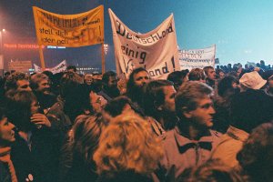 Montagsdemonstration in Leipzig