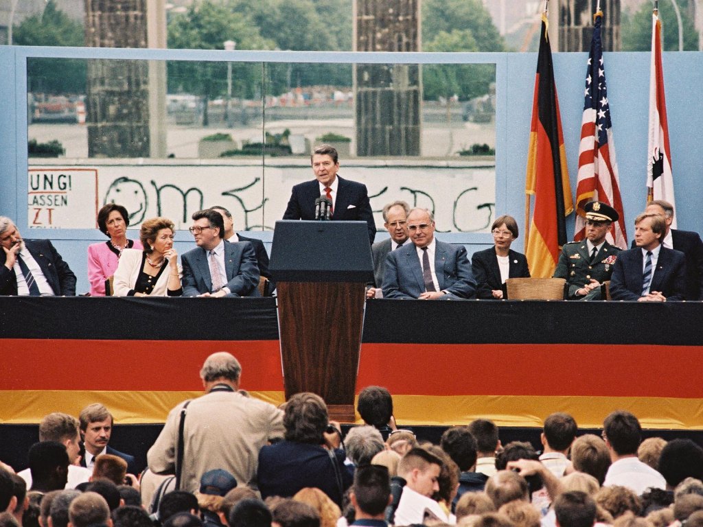 Rede Ronald Reagans vor dem Brandenburger Tor, 12. Juni 1987