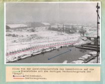 Dieter Berger, erschossen an der Berliner Mauer: Tatortfoto der West-Berliner-Polizei vom Grenzstreifen zwischen Berlin-Treptow und Berlin-Neukölln