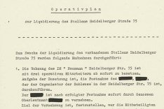 Heinz Jercha: MfS-Plan zur Beseitigung des Tunnels in der Heidelberger Straße und zur Festnahme der Fluchthelfer, 26. März 1962