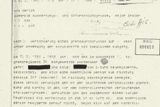 MfS-Bericht über den Fluchtversuch und die Erschießung von Willi Block, 8. Februar 1966